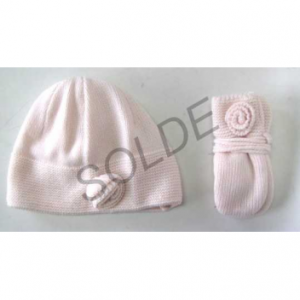 LOT ensemble 3pcs fillette hiver Réf 8927 1.80€HT/ unité