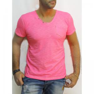Tee shirt fluo italien VAL076