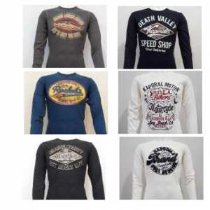 LOTS DE 8 T.SHIRT MANCHES LONGUES KAPORAL 5