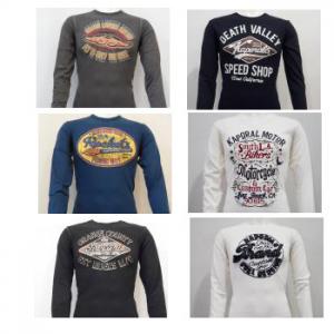 LOTS DE 8 T.SHIRT MANCHES LONGUES KAPORAL 5