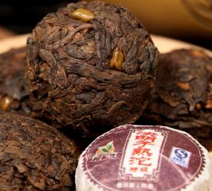 Mini tuo de thé pu-erh 12 variétés saveurs