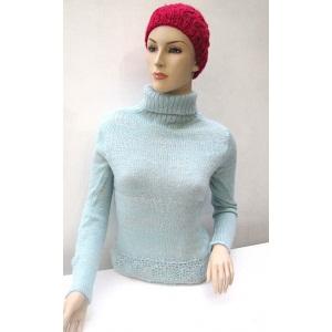 pull angora col roulé - ref.3260