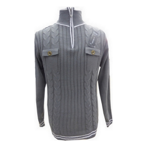 Pull homme grosse maille réf 6548 8, 00 € ht/unité