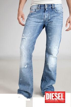 Jeans DIESEL homme ref: ZATHAN 73Y en destockage