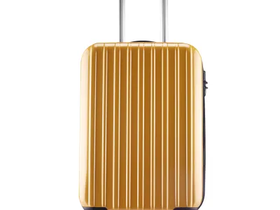 Valise cabine ABS + PC 4 roues double - ultra léger - 56 cm  20065