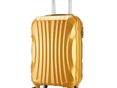 Valise rigide 4 roues double - ultra léger - 68 cm 20173 
