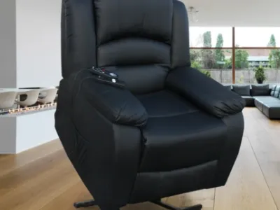 Fauteuil de massage releveur "Maximum" ECO-8198Up noir