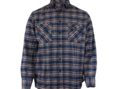 Chemise FLANELLE Marine 7,40 € HT/unité  Référence : 7574