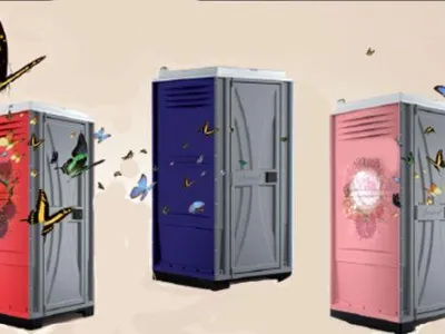 LOCSAN, Location cabine  Autonome + vidange à partir de 6 €/jour .