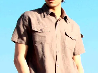 CHEMISE MANCHE COURTE SAM FANGO 