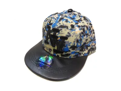 Casquette NY visière similicuir  5,95 € HT  Réf 7781