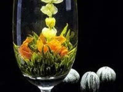Fleurs de thé de Chine