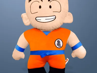 Peluche dragon ball'z Krilin : 12.00€