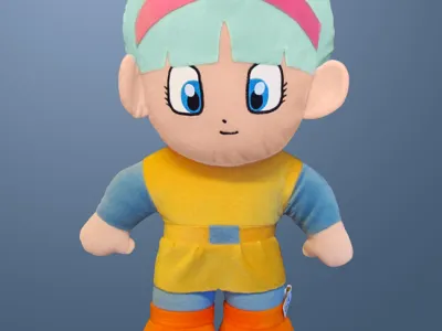 Peluche dragon ball'z Bulma 12.00€