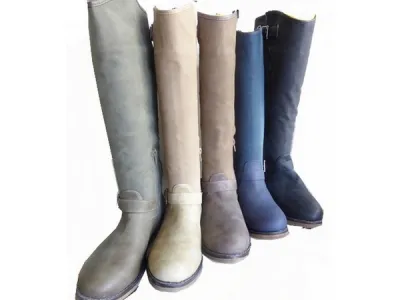Botte motarde haute / Réf 6511 / 12,50 € HT