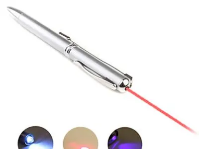 Grossiste, fournisseur et fabricant L11/5-in-1 pointeur laser (laser + LED + stylet + uv + stylo à bille)