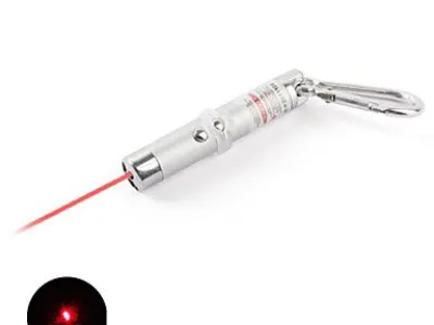 Grossiste, fournisseur et fabricant L20/3 en 1 petite poche de test de l'argent stylo laser rouge (navire aléatoire avec 7 couleurs) comprennent des batteries
