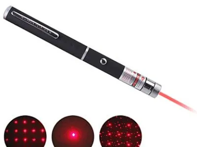 Grossiste, fournisseur et fabricant L4/multi-point étoile rouge stylo pointeur laser (y compris 2 piles AAA)