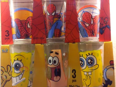 Verre à eau disney