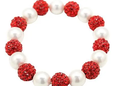Grossiste, fournisseur et fabricant CB12/bracelet en cristal, macramé et Ematite noire véritable.(10 couleurs)