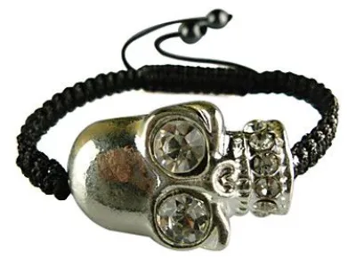 Grossiste, fournisseur et fabricant CB23/bracelet avec tete de mort, d'inspiration Biker