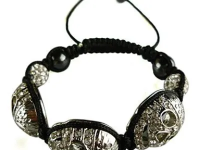 Grossiste, fournisseur et fabricant CB25/bracelet ghottique horne de tetes de mort en fer