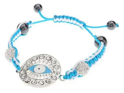  Grossiste, fournisseur et fabricant  CB41/bracelet mauvaise oeil en macrame et en strass