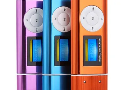 Grossiste, fournisseur et fabricant M20/1.2 Inch TF (Micro SD) Card Slot MP3 Player with LCD Screen (Speaker Clip)(4GB)
