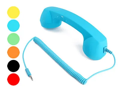 Grossiste, fournisseur et fabricant Combiné téléphone vintage et fantaisie pour Iphone 4/4S/3G et 3GS - 6couleurs