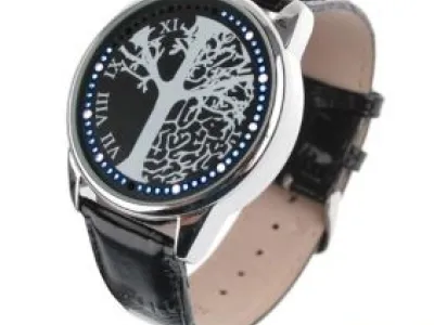 Grossiste, fournisseur et fabricant LW3/New Fashion Unisex Light LED Wrist Watch Silver Tree
