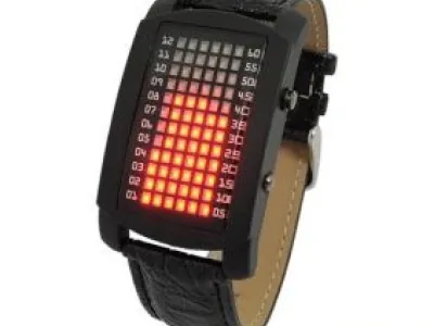 Grossiste, fournisseur et fabricant lw11/montre led numérique binaire noir , avec led de couleurs rouge, bleu clair