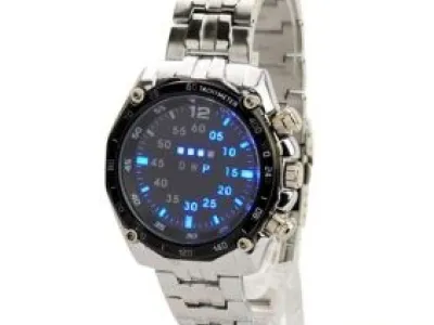 Grossiste, fournisseur et fabricant lw16/montre led unisexe en acier multi-fonction a affichage bleu