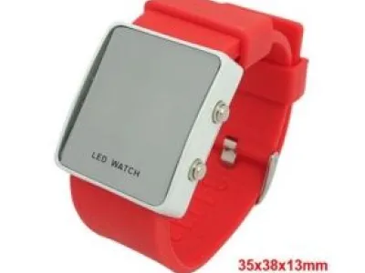 Grossiste, fournisseur et fabricant lw12/montre led mirroir avec bracelet en silicone