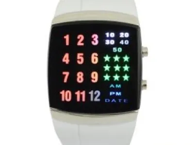 Grossiste, fournisseur et fabricant lw20/montre led numérique avec bracelet blanc