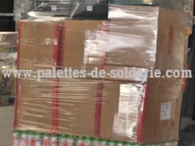 Nouvel arrivage palettes de solderie