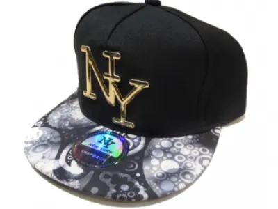 Casquette NY imprimé fun  5,95 € HT  Réf 7790