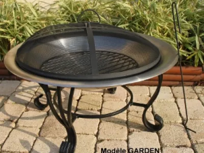 Cheminée de jardin - Brasero Design "Garden"