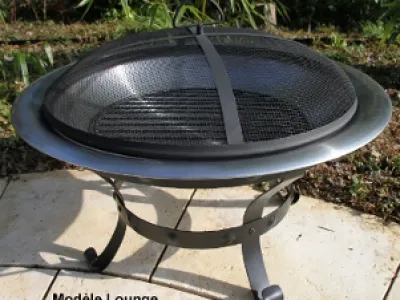 Cheminée de jardin - Braséro Design "Lounge"