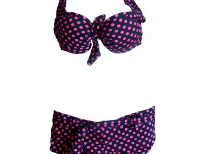 Bikini à pois / Réf 2488 / 4,20 € HT