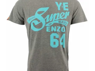 TShirt Super enzo Gris / Ref 9915 / 6,00 € HT