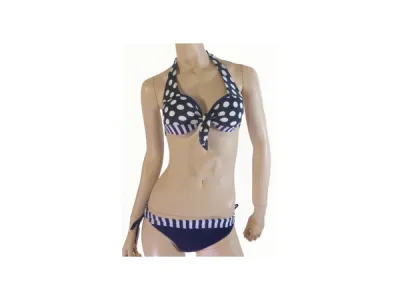 Maillot de bain à pois / 4,20 € HT / Réf 3154