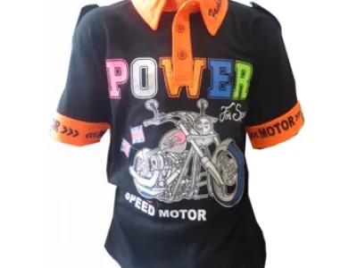 polo enfant power réf 5905 2.90€HT/ unité 