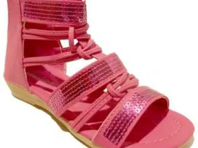 Sandale paillette fille (4.50)