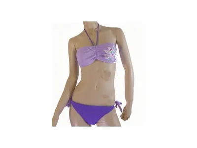 Maillot 2 pièces femme / Réf 3169 / 4,20 € HT