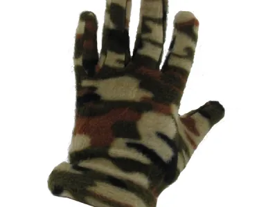 Gant polaire militaire  0,40 € HT  Réf 7812