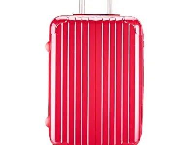 Valise Taille Cabine rigide  rose foncé ultra leger 4 roues multicouleurs PARTY PRINCE