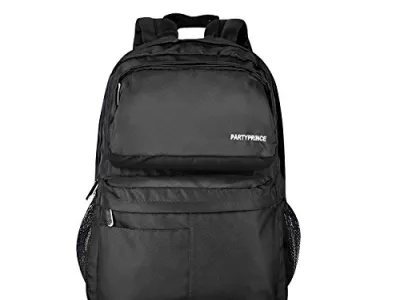 sac à dos noir loisir PC multicouleurs