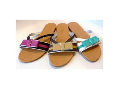 Sandale femme noeud / 3,40 € HT / Réf 7154