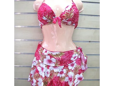 Maillot de bain 3 pièces / 4,20 € HT / Réf 3165 