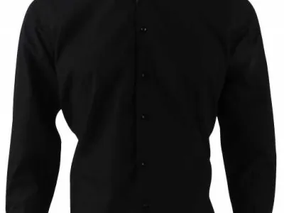 Chemise fashion slim noir 7,40 € HT/unité